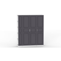 Набор мебели Марсель-21 МР 01-21 В-3 (МДФ Графит софт) Ш1800 В2160 Г580
